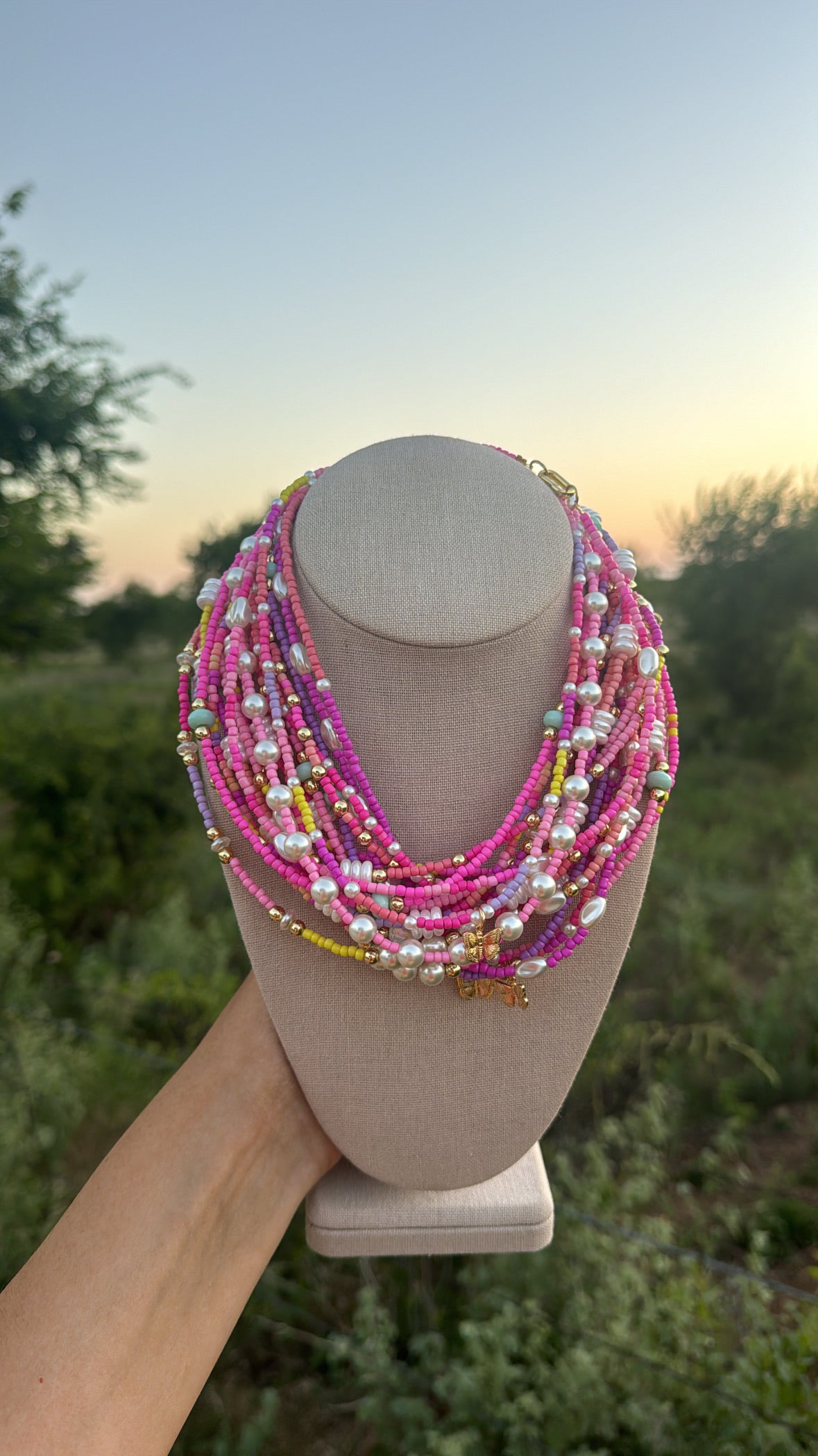 Stacked Beaded