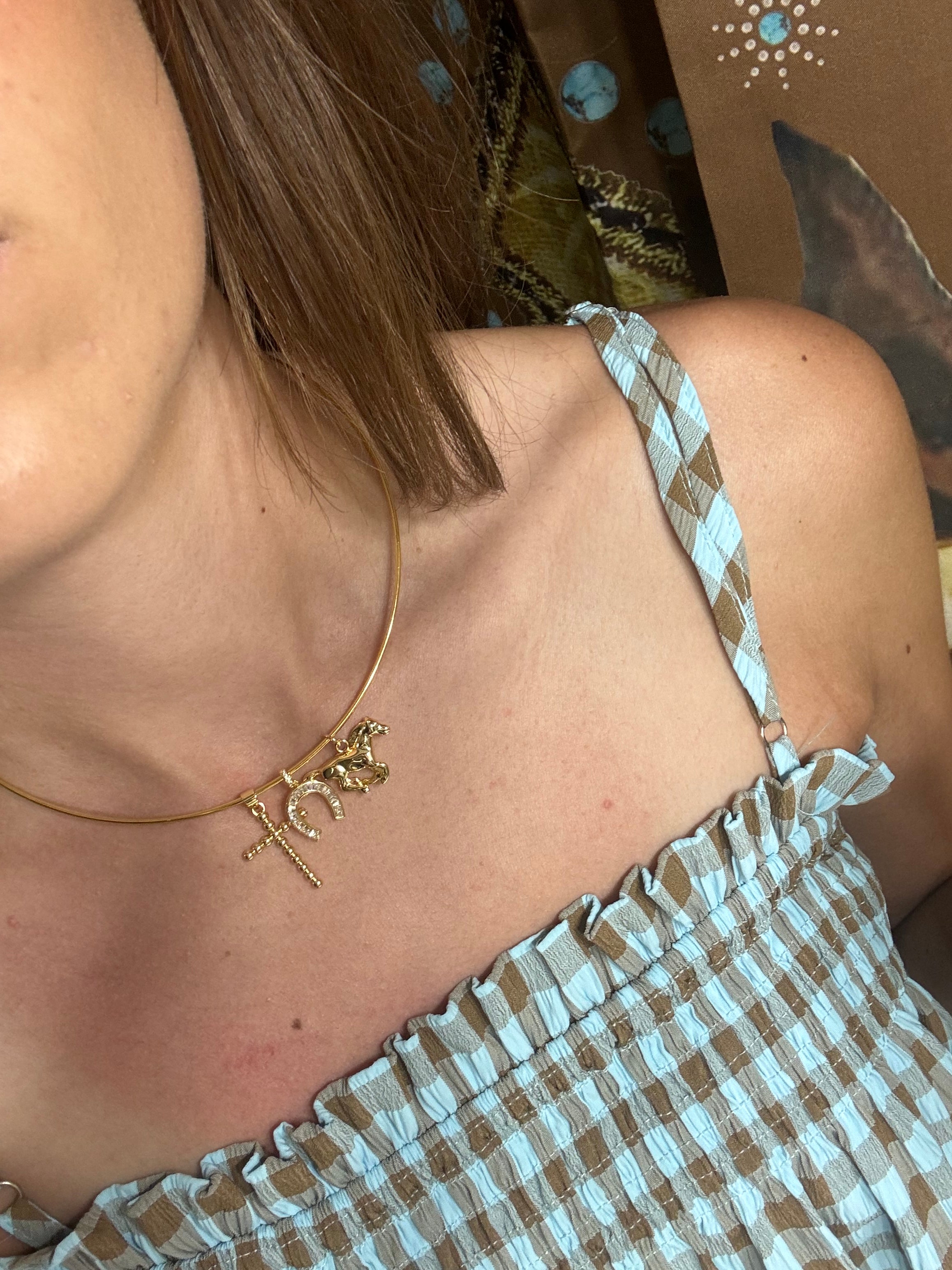 Wild Horse Collar Necklace