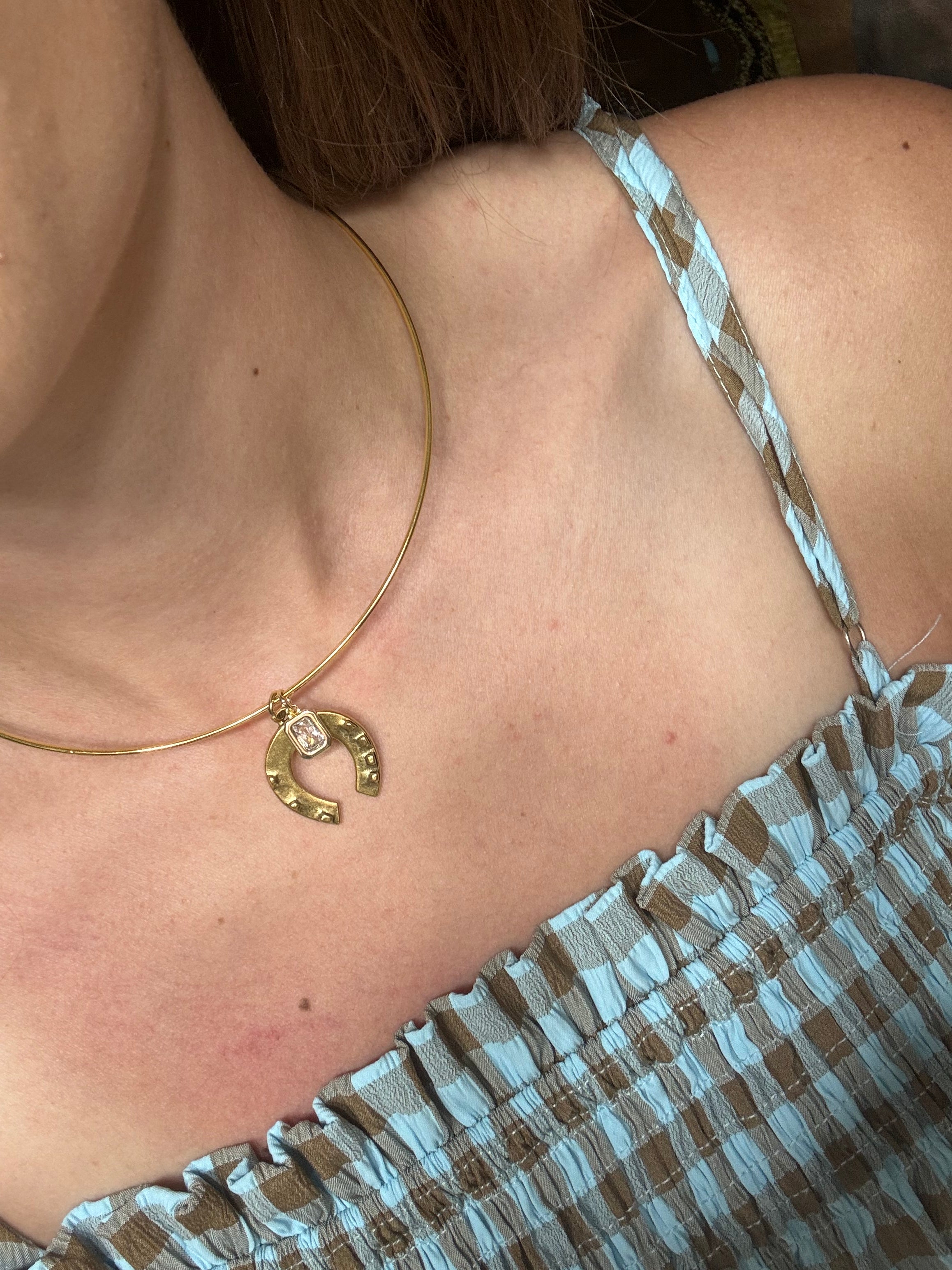 Horseshoe Collar Necklace