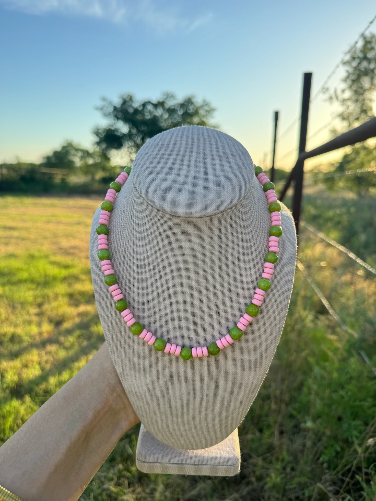 Green + Pink Stacker