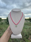 Green Diamond Necklace