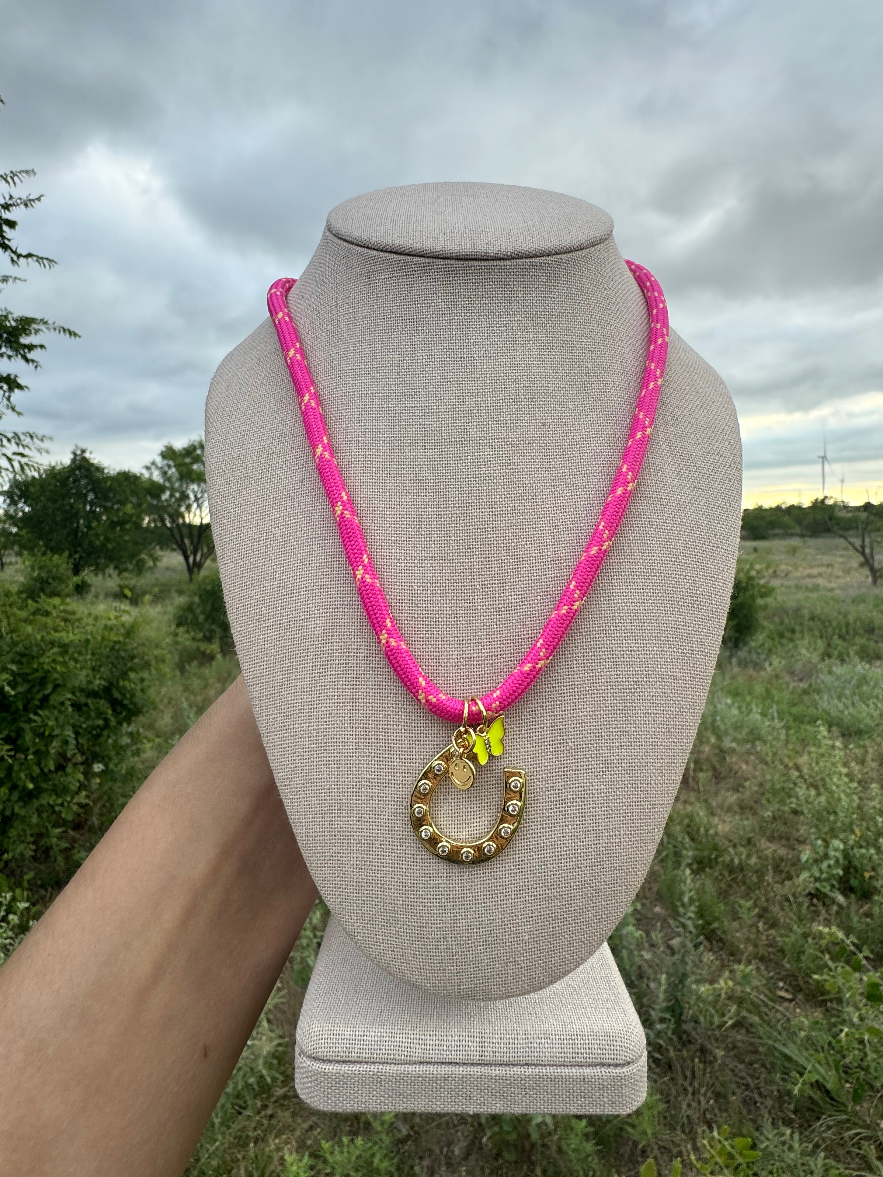 Horseshoe Girl Necklace