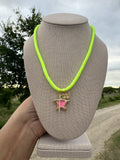 Neon Star Necklace