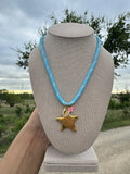 Blue Cowgirl Necklace