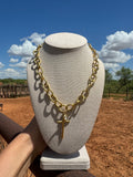 The Golden Cross Necklace