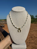 Rhinestone Gold + Pearl