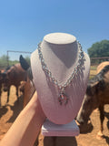 Silver Horseshoe Necklace
