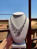 Silver Heart Horseshoe
